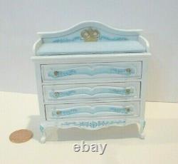 Bespaq Dollhouse Miniature Prince George 4 Piece Nursery Set 2773 Set Ltd Ed