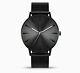 Black Brushed Limited Edition Swiss Mvt Watch By Nation Of Souls Rrp £189