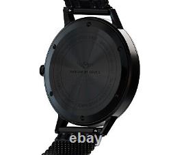 Black Brushed Limited Edition Swiss Mvt Watch By Nation of Souls RRP £189