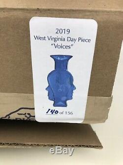 Blenko 2019 West Virginia Day Birthday Piece Voices #140 Of 156