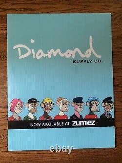Bored Ape Yacht Club x Diamond Supply Co. X Zumiez Promotional Poster
