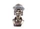 Bronze African Zulu Queen Bust Sculpture Signed James Tandi