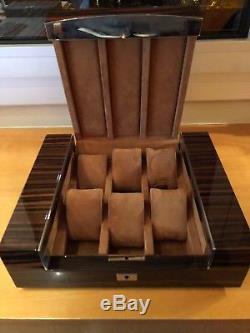 Buben & Zorweg Limited Edition Burl Wood 6-piece Watch Box