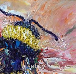 Bumble Bee, 10x8, Limited Edition Oil Painting Canvas Print, Animal Art