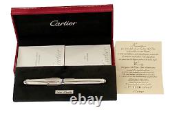 CARTIER Louis Cartier Art Deco Platinum Blue Enamel Limited Edition 1847 piece