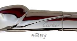 CARTIER PANTHERE SILVER LIMITED EDITION FOUNTAIN PEN/ 500 pieces