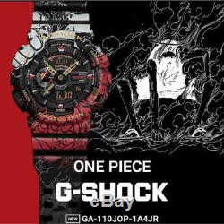 CASIO G-SHOCK Collabo One Piece & Dragon Ball Z GA-110J OP DB watch limited set