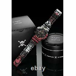 Casio G-Shock x One Piece Men's GA110JOP-1A4 Digital Analog Watch Black One P