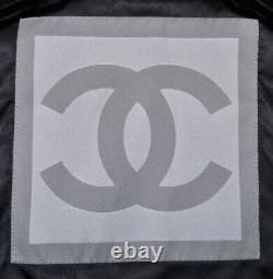 Chanel 04p Most Wanted CC Logo Tweed/leather Bomber Jacket Coat, 40, New, Rare