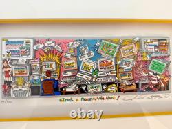 Charles Fazzino 3D Artwork There's a Mouse in the House Signed No. 92/300