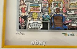 Charles Fazzino 3D Artwork There's a Mouse in the House Signed No. 92/300