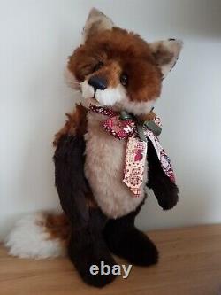 Charlie Bears Fox Rogan Ltd Edition 120 Pieces Worldwide