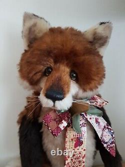 Charlie Bears Fox Rogan Ltd Edition 120 Pieces Worldwide