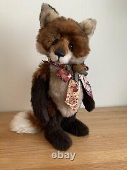 Charlie Bears Fox Rogan Ltd Edition 120 Pieces Worldwide