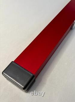 Chase Cue Sports Snooker/Pool Limited Edition Red One Piece Aluminium Cue Case