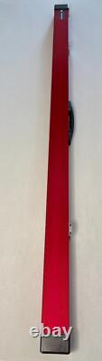 Chase Cue Sports Snooker/Pool Limited Edition Red One Piece Aluminium Cue Case