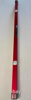 Chase Cue Sports Snooker/Pool Limited Edition Red One Piece Aluminium Cue Case