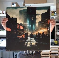 Chris Boyle 1 second in the city. Aritst proof print 1/2 2022