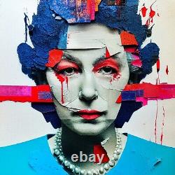 Chris Boyle Custom 1 off AI CGI Mixed media Street Pop Art print created for you