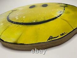 Chris Boyle Wooden Smiley Balloon street urban art decor SMILE 002 Made to order