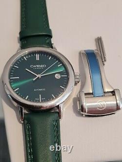 Christopher Ward Malvern mkII. 100 piece limited edition. Green dial Automatic