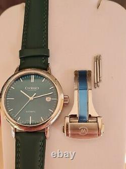 Christopher Ward Malvern mkII. 100 piece limited edition. Green dial Automatic