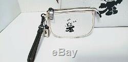 Coach 1941 X Felix Cat laughing LIMITED ED. Piece Rogue Chalk withPOUCH 58436 NEW