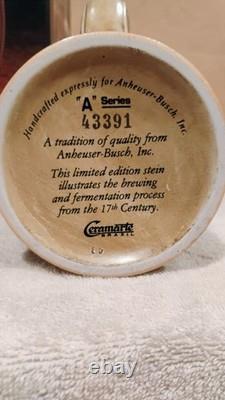 Complete 4-Piece Budweiser Tomorrow's Treasures Limited Edition Stein Set