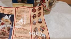Complete 4-Piece Budweiser Tomorrow's Treasures Limited Edition Stein Set