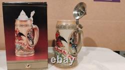 Complete 4-Piece Budweiser Tomorrow's Treasures Limited Edition Stein Set