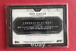 Conor McGregor Limited Edition Patch Topps UFC MMA SUPER RARE /25 Sports Card