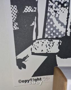 Copyright Limited Edition Signed Print Screen Printed 44/50 Upfest Banksy MayDay