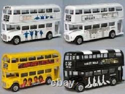 Corgi Beatles 4 piece Limited Edition Buses Help Revolver Abbey Road Sgt Pepper