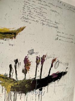 Cy Twombly Galerie Piece Unique Rare Exhibition Poster Paris 1993
