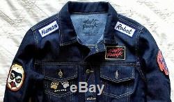 DAFT PUNK$650 LIMITED EDITION Denim trucker patch embroidered merch size M