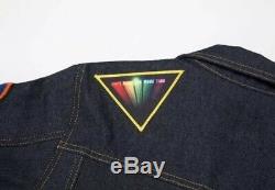 DAFT PUNK$650 LIMITED EDITION Denim trucker patch embroidered merch size M