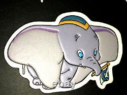DISNEY x COACH Dumbo The Elephant Movie LEATHER STICKER Patch LIMITED EDITION