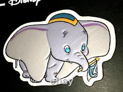 DISNEY x COACH Dumbo The Elephant Movie LEATHER STICKER Patch LIMITED EDITION