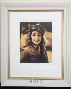 Dame Vera Lynn Limited Edition Print by Sheree Valentine Daines. Artists Proof