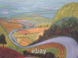 David Hockney Signed Garrowby Hill Collectable Lithograph
