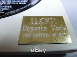 Depeche Mode Speak & Spell 1981 MEGA RARE LIMITED NUMBERED BOX TOP CD