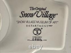 Dept 56 Snow Village MUSEUM OF ART EUC in Box. Limited Edition Piece