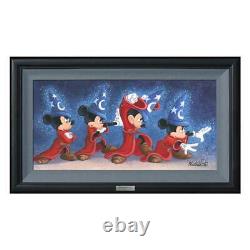 Disney Fine Art St. Laurent The Sorcerers Spell Framed Limited Edition Canvas