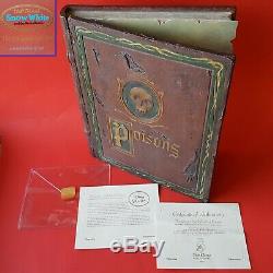 Disney Snow White 1500 Limited Edition Evil Queen's Spell Book of Poisons withCOA