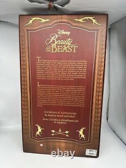 Disney Store Beauty And The Beast Gaston 17 Limited Edition Doll 2500 Piece