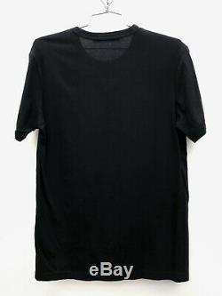 Dolce & Gabbana DGFRIENDS Patch Embroidered Black T-Shirt Tee Mens Size M