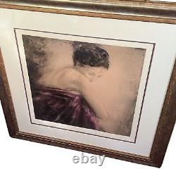 Domenech Pensativa Art Print Framed Limited Edition Large Official Authentic 182