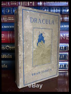 Dracula by Bram Stoker Hardback 1899 1st US Edition First Printing Piece History