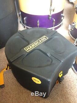 Drum Kit 3 Piece Gretsch Renown Maple Limited Edition Purple AND Hardcase Cases