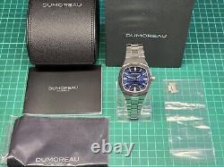 Dumoreau DM01 Watch Blue Dial Limited Edition 140 Pieces Full Set Miyota 9039